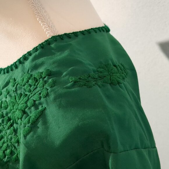 NWT Green Latin Dress Size Small - Picture 11 of 12